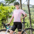 Jersey de ciclismo de ciclismo esencial de manga corta para mujeres